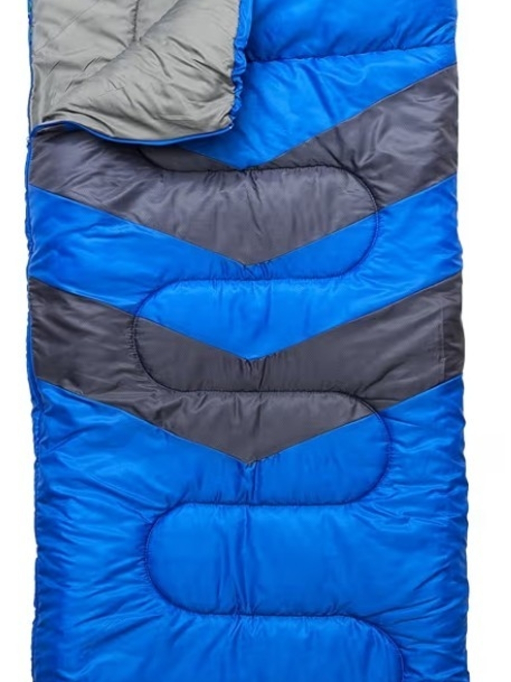 MalloMe Blue and Gray Sleeping Bag - New